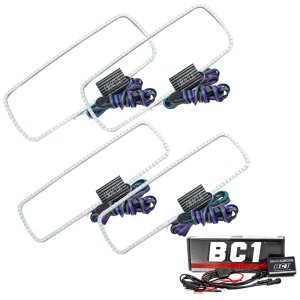 Ford Excursion Headlight Halo Kit - ORACLE Lighting - BC1 Controller - ColorSHIFT - 2005 Ford Excursion Headlight Halo Kit - ORACLE Lighting - BC1 Controller - ColorSHIFT - 2005